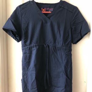 XS Maternity Scrub Top